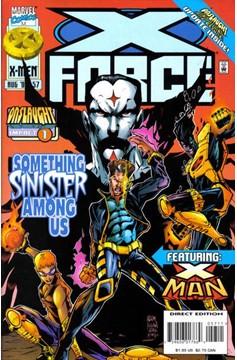 X-Force #57 [Direct Edition]-Near Mint (9.2 - 9.8)