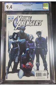 Young Avengers #6 Cgc 9.4