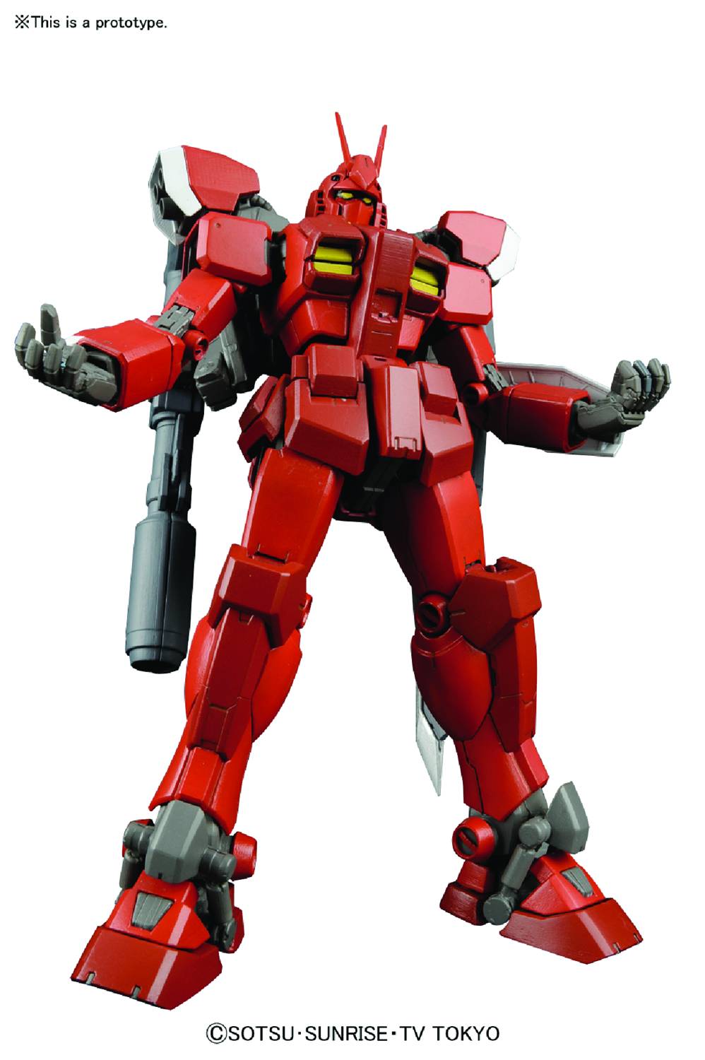 Gundam Build Fighters Try Amazing Red Warrior Master Grade 1:100 Scale Model Kit