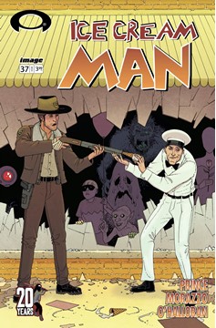 Ice Cream Man #37 Cover C Morazzo & O Halloran (Mature) The Walking Dead 20th Anniversary Team-Up Variant