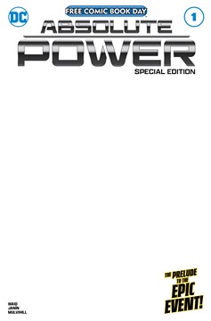 FCBD 2024 - Absolute Power Special Edition Blank Variant