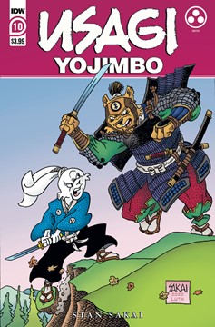 Usagi Yojimbo #10 Cover A Sakai (2019)