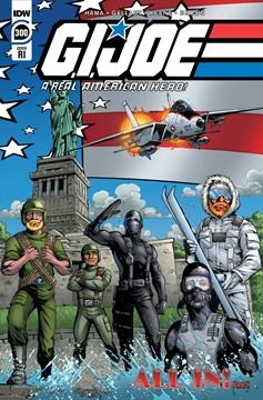 GI Joe A Real American Hero #300 Cover F 1 for 25 Incentive
