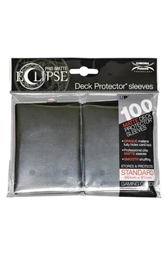 Pro Matte Eclipse 2.0 Deck Protectors Sleeves 100ct Smoke Grey