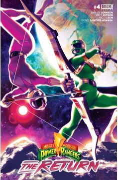 Mighty Morphin Power Rangers the Return #4 Cover A Montes (Of 4)