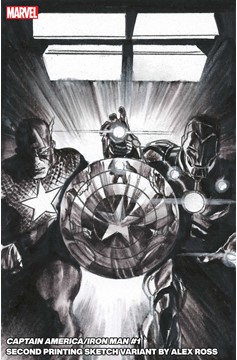 Captain America Iron Man #1 2nd Printing Alex Ross Variant (Of 5)