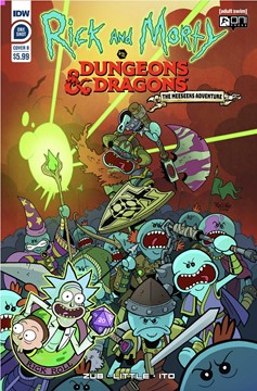 Rick and Morty Vs Dungeons & Dragons Meeseeks Volume 1 Cover B Little