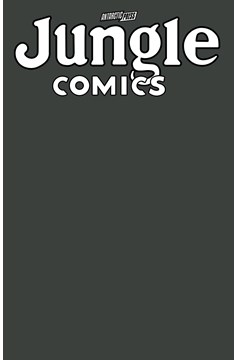 Jungle Comics Sketchbook #1 Gorilla Grey Edition