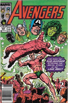 The Avengers #306 [Newsstand]-Fine (5.5 – 7)