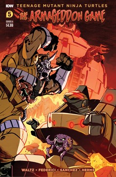 Teenage Mutant Ninja Turtles The Armageddon Game #5 Cover A Federici