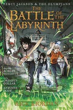 Percy Jackson & Olympians Hardcover Volume 4 Battle of Labyrinth