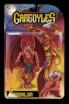 Gargoyles #4 Cover K 1 for 25 Incentive Action Figure (2022)