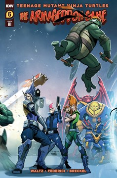 Teenage Mutant Ninja Turtles Armageddon Game #6 Cover D 1 for 10 Incentive Qualano