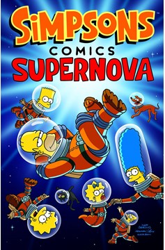 Simpsons Comics Supernova Graphic Novel