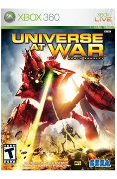 Xbox 360 Xb360 Universes At War Earth Assault