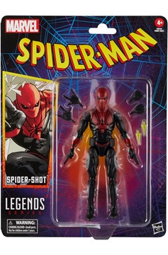 Spider-Man Marvel Legends Comic 6-inch Spider-Shot Action Figure