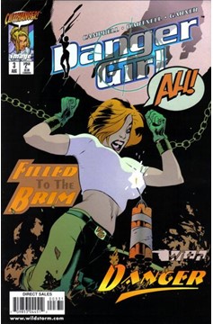 Danger Girl #3 [Adam Hughes Variant]-Very Fine (7.5 – 9)