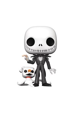 Pop Disney Nightmare Before X-Mas Jack Skellington W/zero 10 Inch Figure