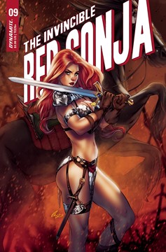 Invincible Red Sonja #9 Cover O Last Call Chatzoudis