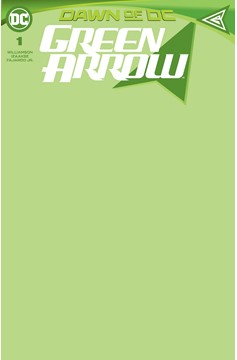 Green Arrow #1 Cover D Blank Card Stock Variant  (Of 6)