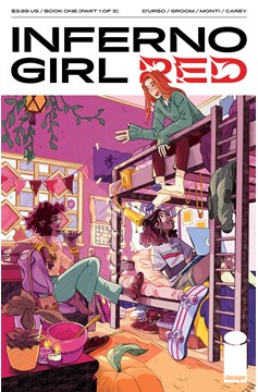 Inferno Girl Red Book One #1 Cover C Goux (Of 3)