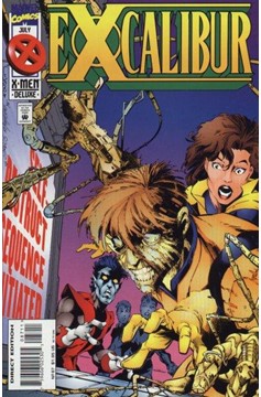 Excalibur #87 [Direct Edition]-Very Fine (7.5 – 9) [1St Mention of The Skinless Man, Weapon Iii]