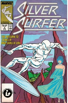 Silver Surfer #2 [Direct]-Near Mint (9.2 - 9.8)