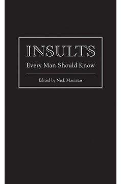 Insults Every Man Should Know (Hardcover Book)