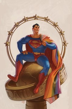 Superman #32 Cover C David Talaski Pride Month Card Stock Variant (2018)