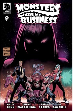 Monsters are My Business & Business is Bloody #4 Cover A (Patrick Piazzalunga)