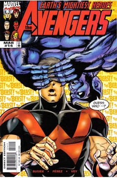 Avengers #14 [Direct Edition]-Very Fine (7.5 – 9) [1St App. of Pagan]