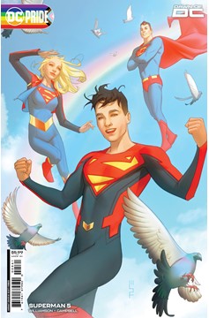 Superman #5 Cover D W Scott Forbes DC Pride Card Stock Variant