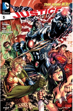 Justice League #5 2nd Printing (2011)