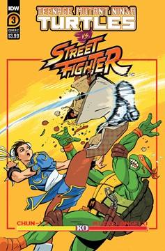 Teenage Mutant Ninja Turtles Vs. Street Fighter #3 Cover C Reilly