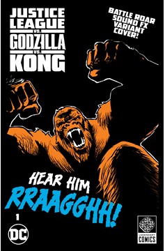 Justice League Vs Godzilla Vs Kong #1 Cover G Christian Duce Kong Roar Sound Fx Gatefold Vari (Of 6)