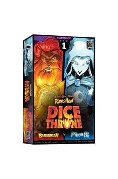 Dice Throne Season 1 Rerolled - Box 1 - Barbarian Vs Moon Elf