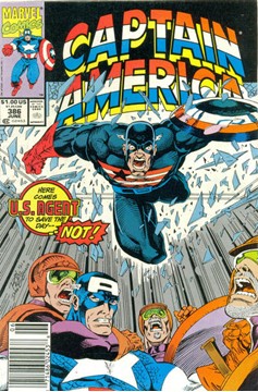 Captain America #386 [Newsstand]-Good (1.8 – 3)