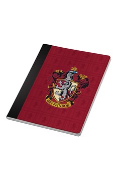 Harry Potter Gryffindor Notebook And Page Clip Set