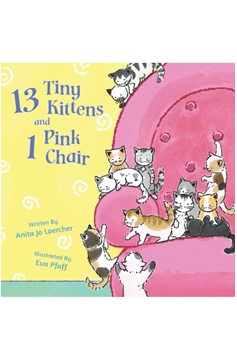 13 Tiny Kittens And 1 Pink Chair