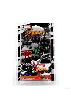 Marvel Heroclix Spider-Man Venom Carnage Fast Forces 6pk