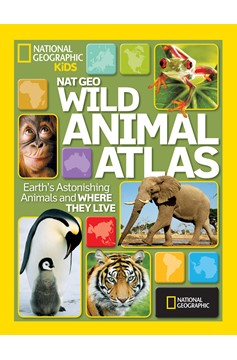 Nat Geo Wild Animal Atlas (Hardcover Book)