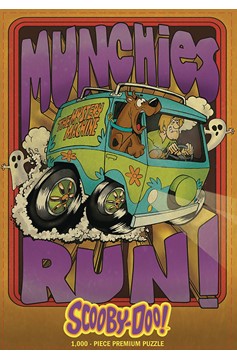 Scooby Doo Munchies Run 1000 Pc Puzzle