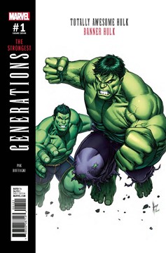 Generations Banner Hulk & Totally Awesome Hulk #1 Keown Variant