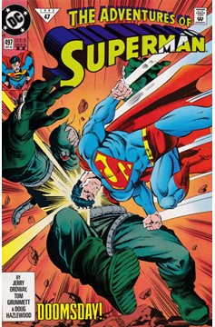 Adventures of Superman #497 [2nd Printing]