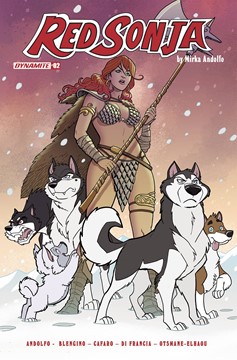 Red Sonja #2 Cover O Focbonus Fleecs & Forstner Orig A (2021)