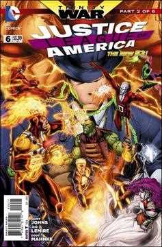 Justice League of America #6 1 for 25 Incentive Brett Booth, Norm Rapmund (2013)