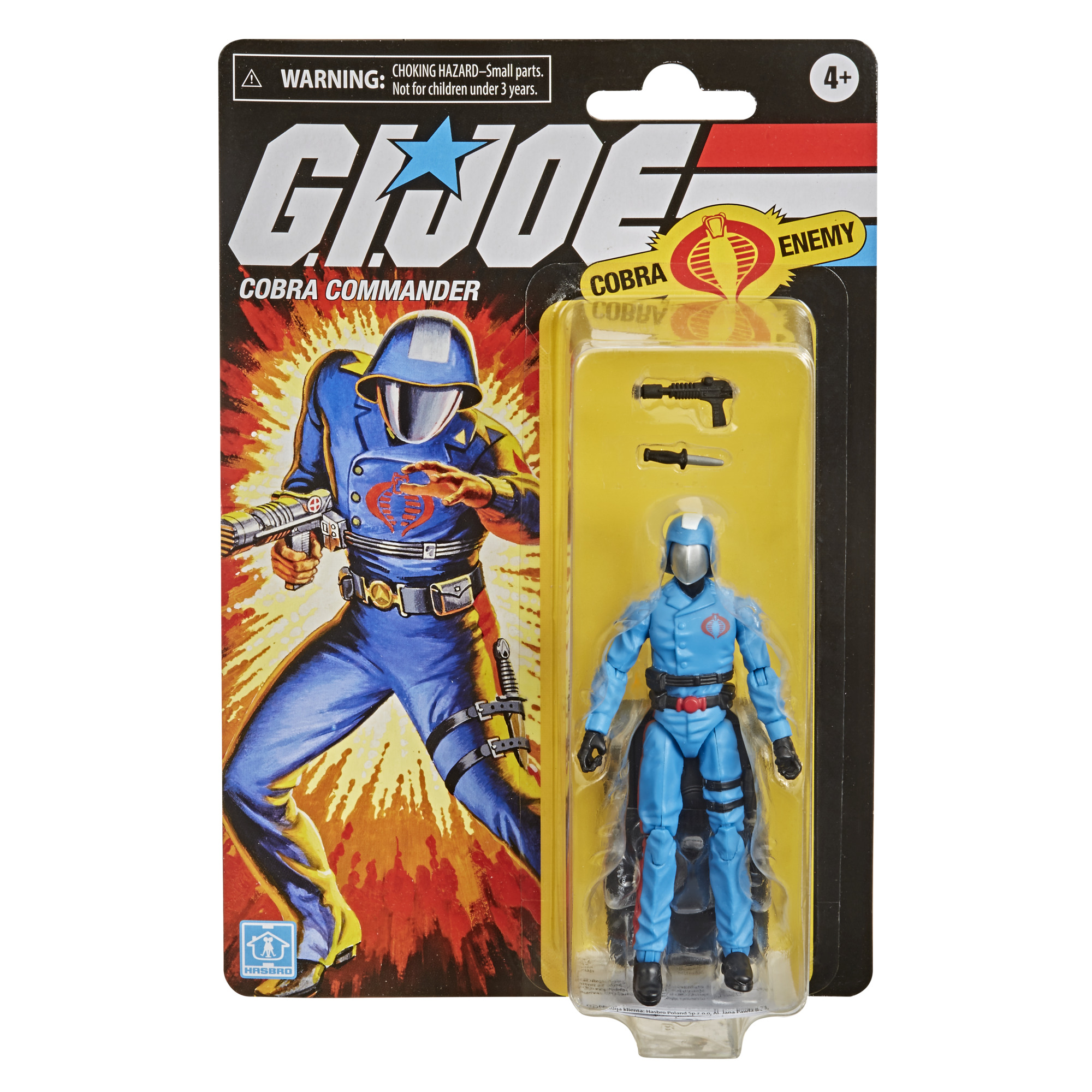 G.I. Joe Retro Collection Cobra Commander 3.75 Inch Action Figure