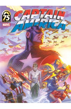 Captain America 75th Anniversary Magazine #1 Ross Cover