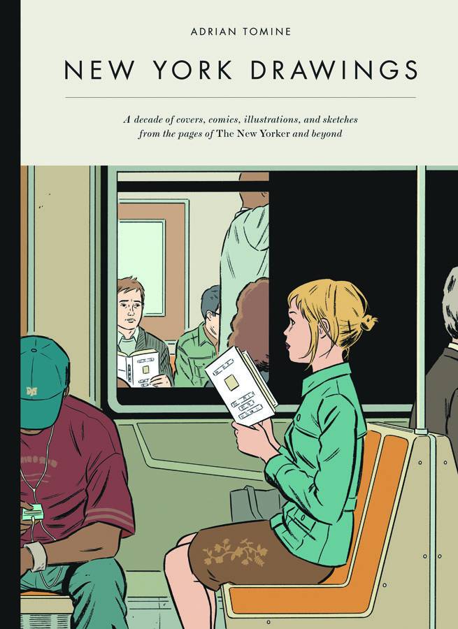 New York Drawings Adrian Tomine Hardcover (Mature)