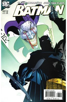 Batman #663 [Direct Sales] - Nm- 9.2 'The Clown At Midnight' A Prose Narrative By Grant Morrison.